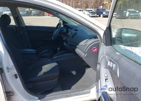 2012 Kia Forte Ex из США, поврежденный, VIN KNAFU4A24C5547640